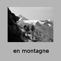 en montagne